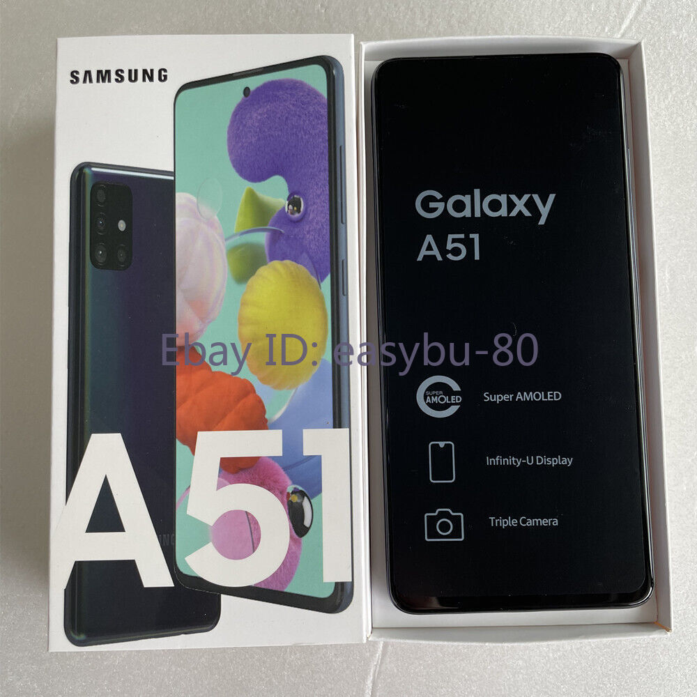 Samsung Galaxy A51 SM-A515U A515F/DS 128GB 4GB 4000mAh Unopened Multicolor
