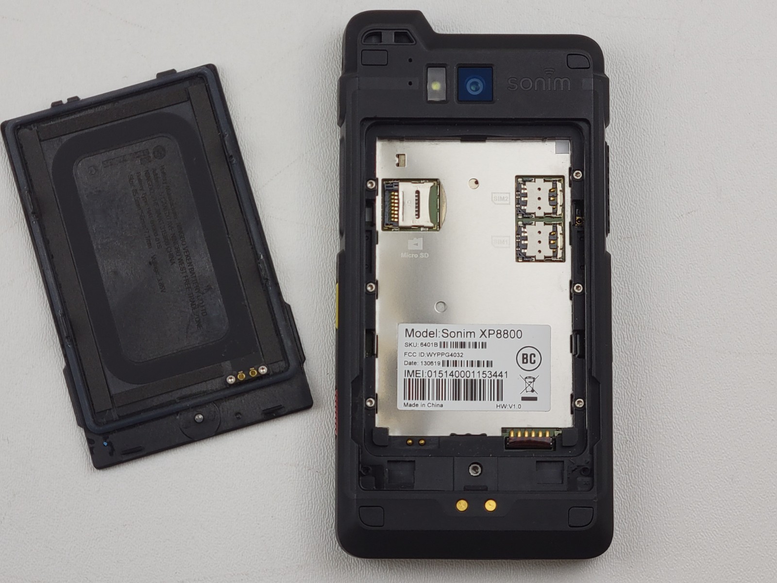 Sonim XP8 (XP8800) 64GB – Black (AT&T) Rugged Smartphone – Clean IMEI – H7999