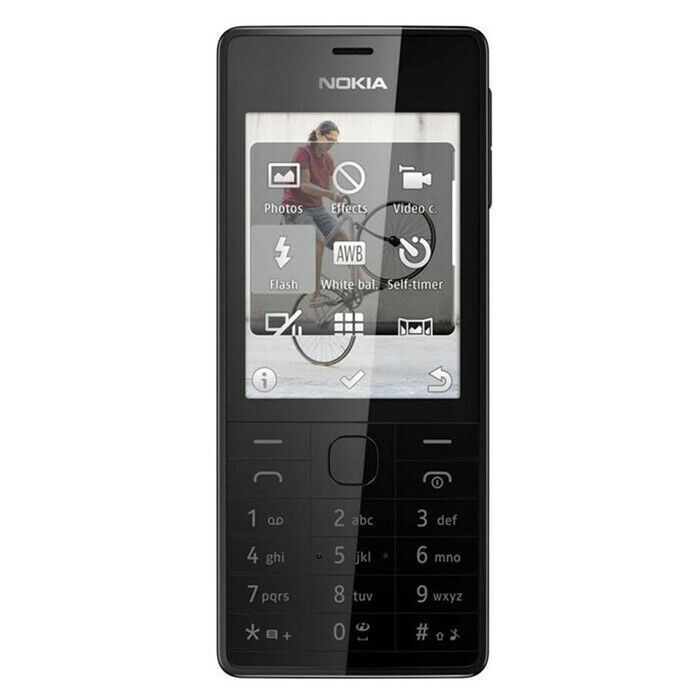 Nokia 515 Dual Sim 5MP Camera Single Core 3G Unlocked Phone 1 year warranty