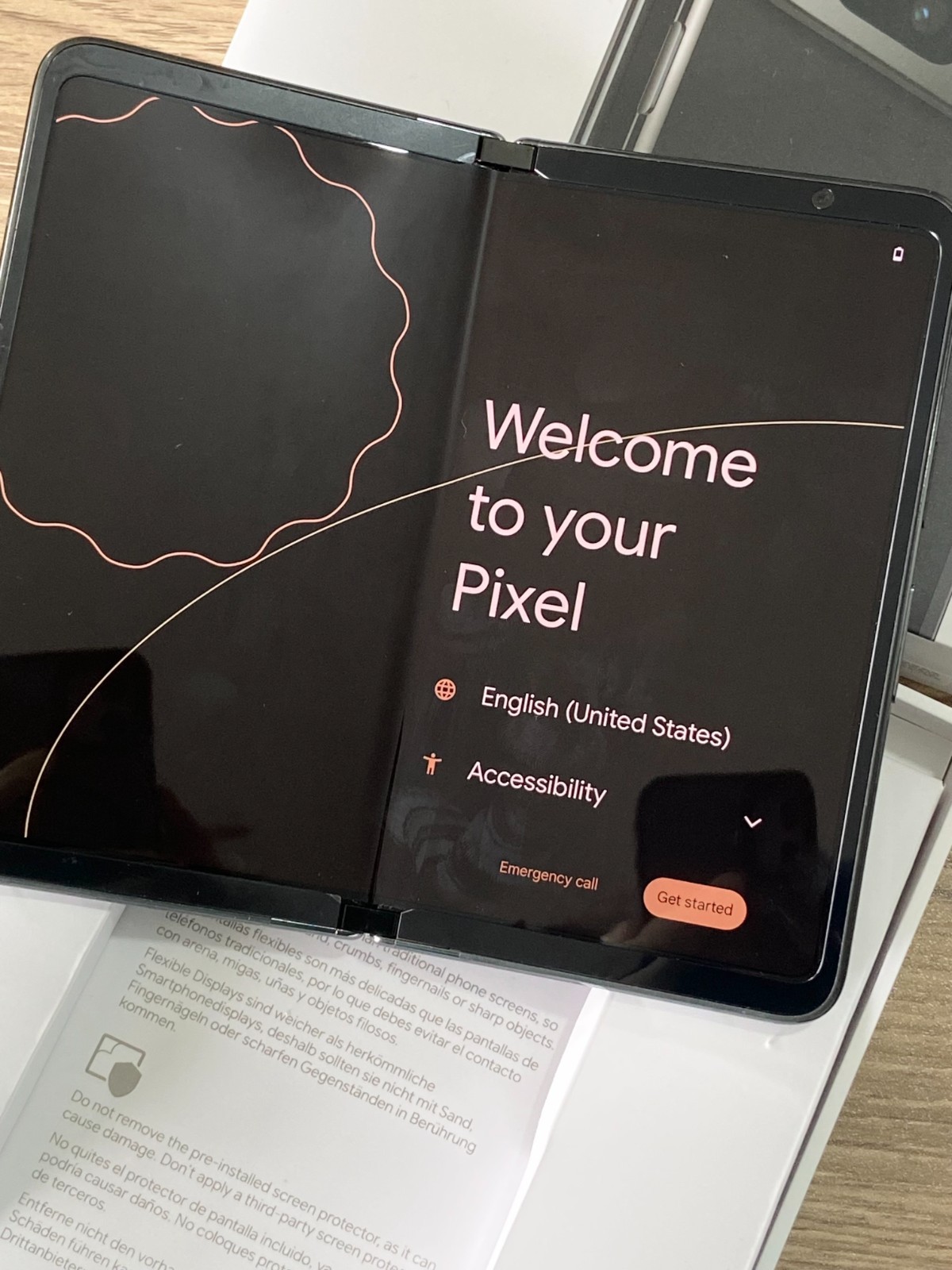 Google Pixel Fold 5G 256GB/512GB 12GB – Obsidian Unlocked 5G 2023 version-NEW