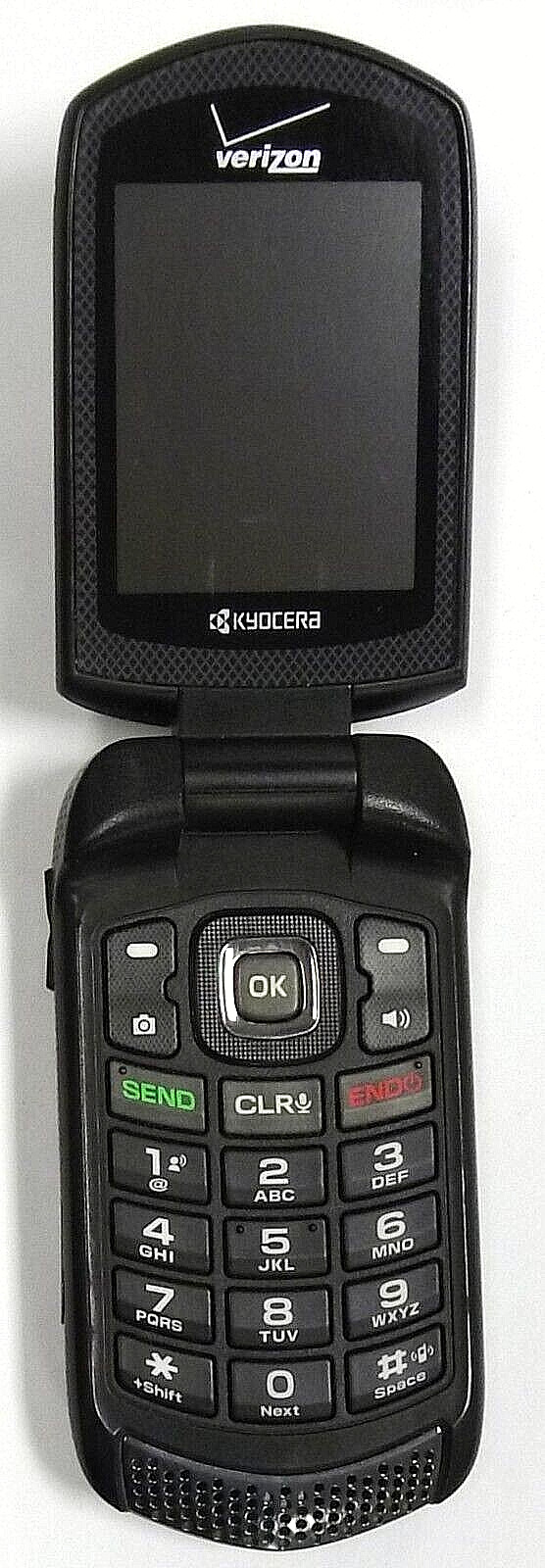 Kyocera Dura XV+ E4520 – Black and Red ( Verizon ) Flip Phone – Post Pay Version