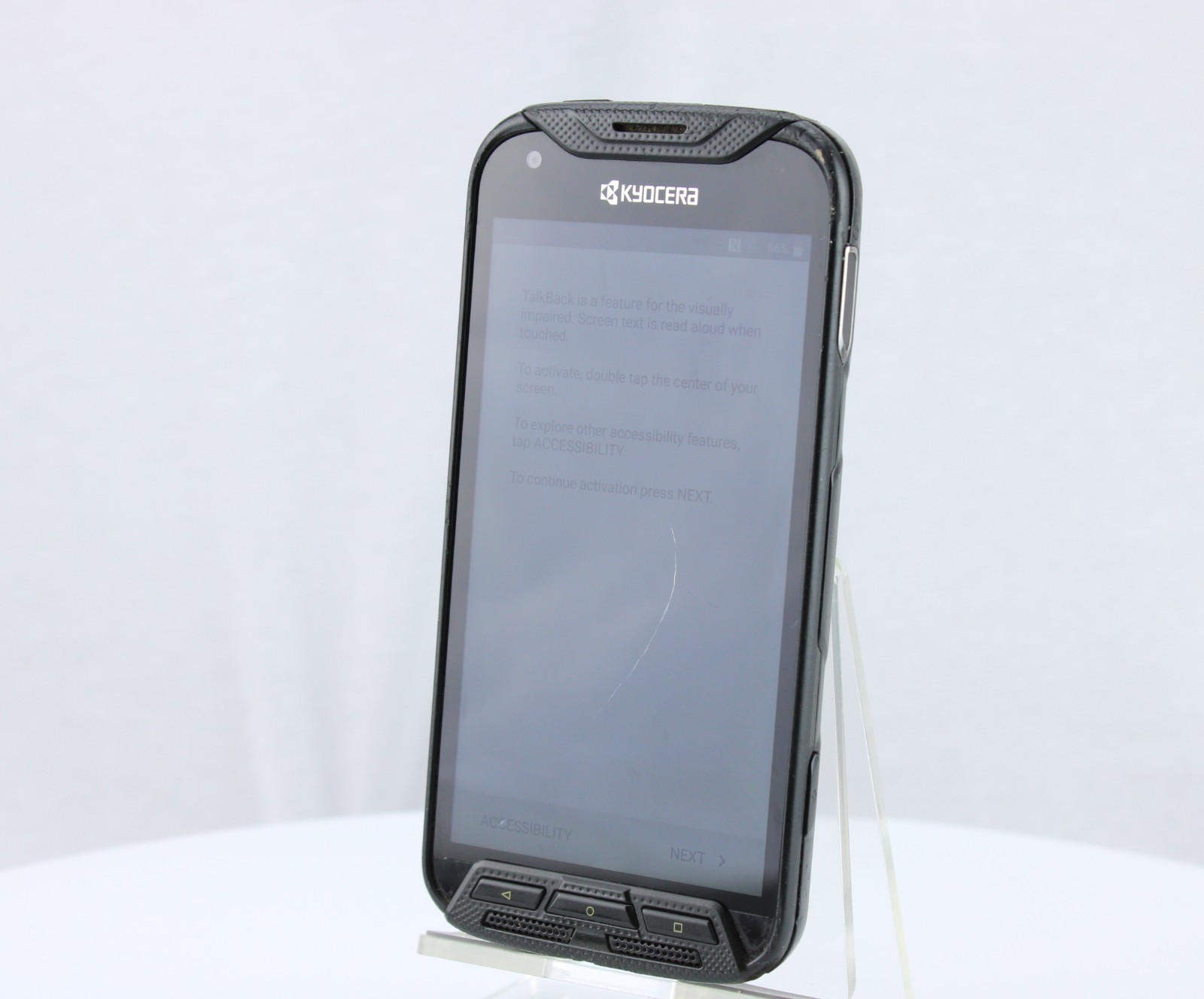 Kyocera DuraForce Pro E6833 Rugged Smart Phone 32GB Sprint Black Fair Shape