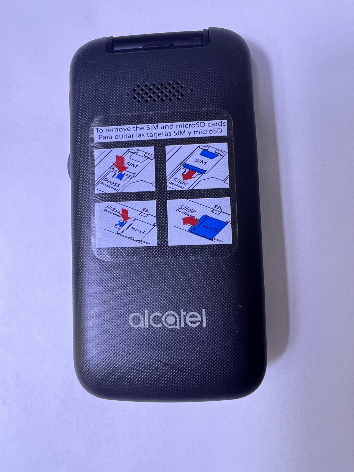 NEW Alcatel MY FLIP 2 A406DL Tracfone Prepaid Flip Phone 4GB PHONE ONLY Open Box