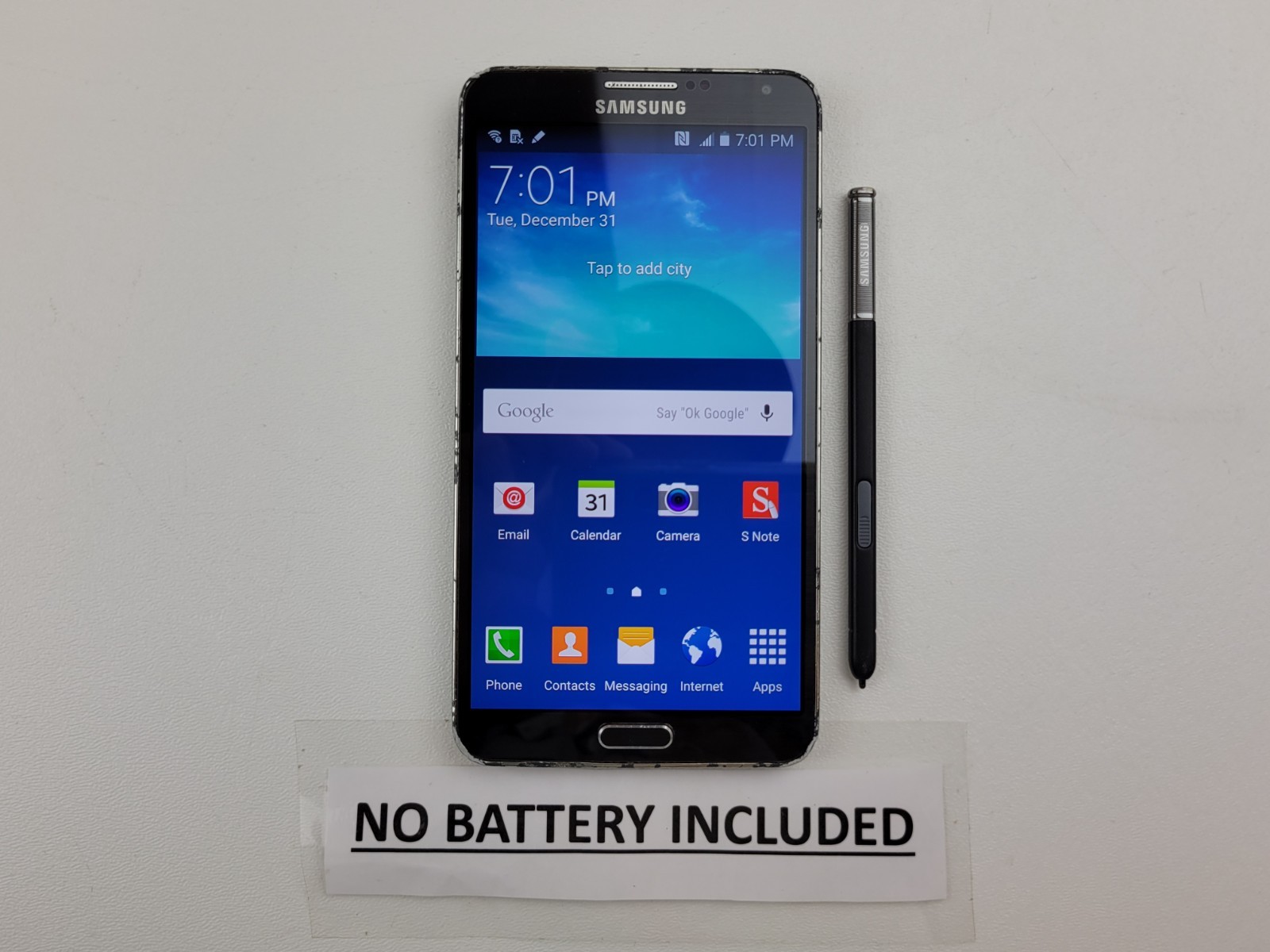 Samsung Galaxy Note 3 (SM-N900A) 32GB (AT&T) Smartphone – Clean IMEI – H3849