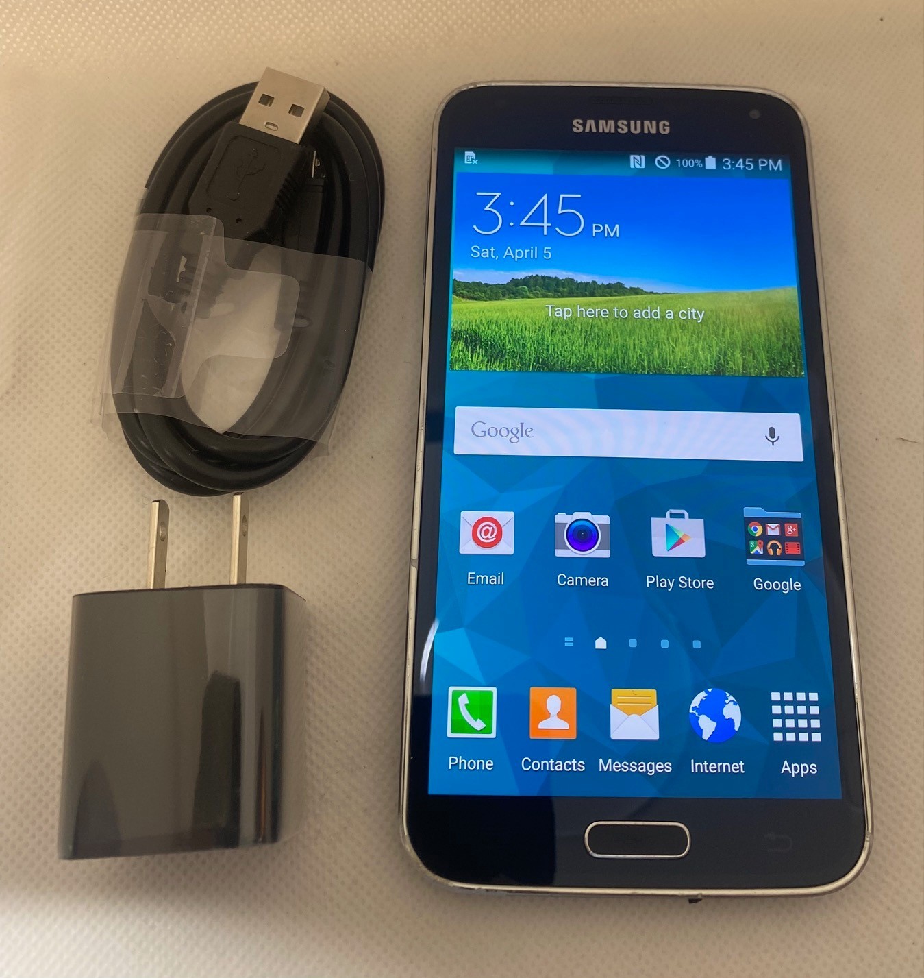 Original Samsung Galaxy S5 G900 16GB Unlocked 4G Smartphone VERY GOOD Black