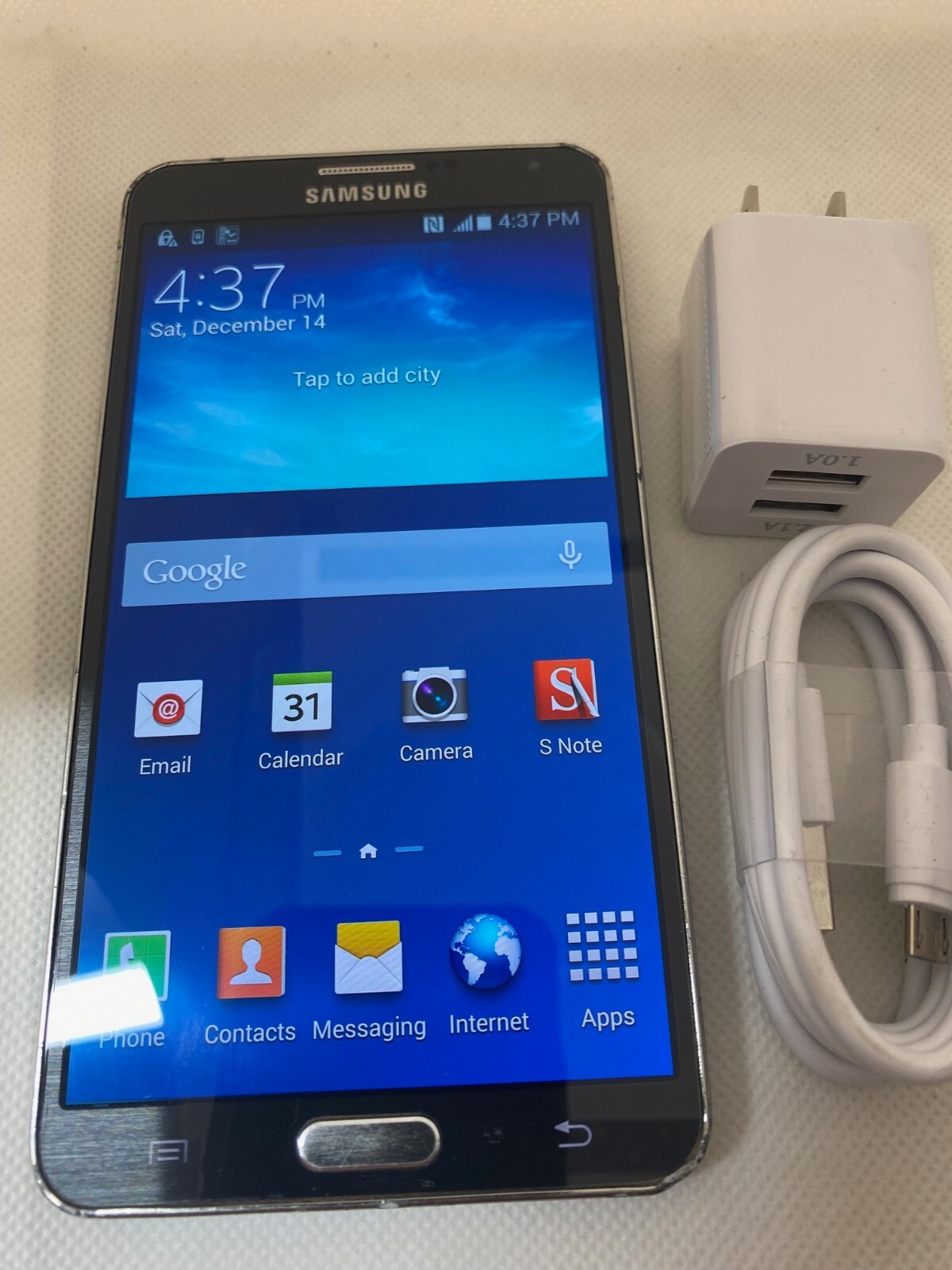Samsung Galaxy Note 3 32GB Black SM-N900A (AT&T/Unlocked) -Used