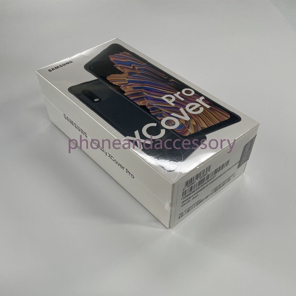 Samsung Galaxy Xcover Pro SM-G715U1 6.3″ Black Unlocked(Any Carrier)- New Sealed