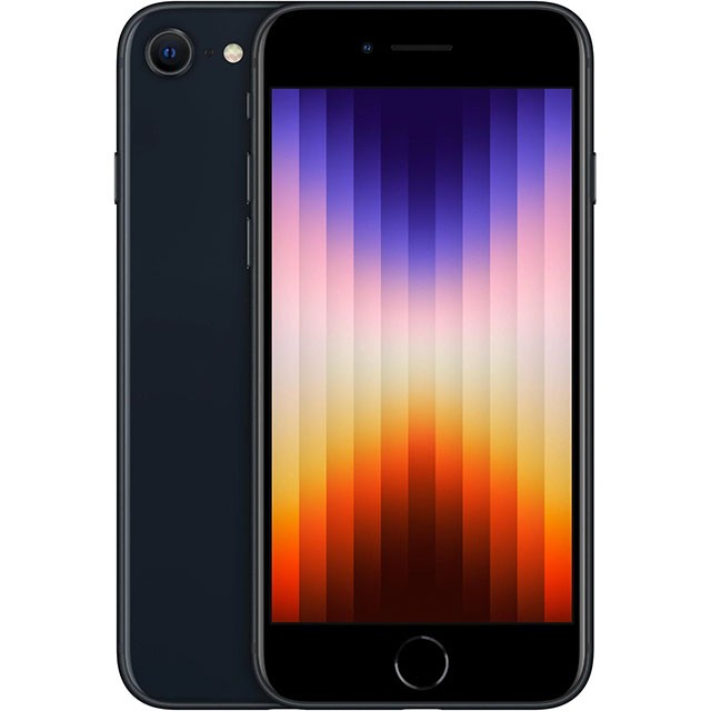 Apple iPhone SE (3rd Gen) A2595 (Unlocked) 64GB Midnight (Excellent)