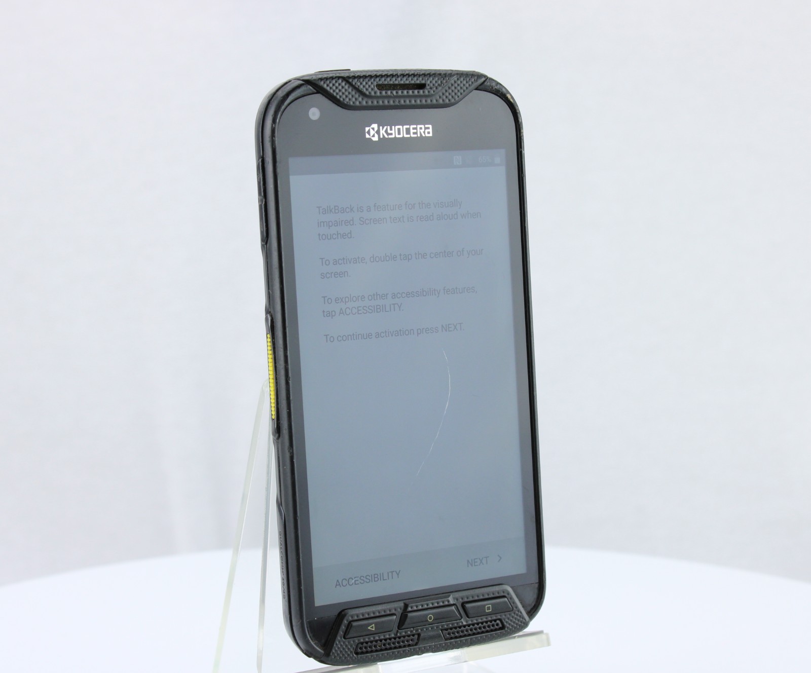 Kyocera DuraForce Pro E6833 Rugged Smart Phone 32GB Sprint Black Fair Shape