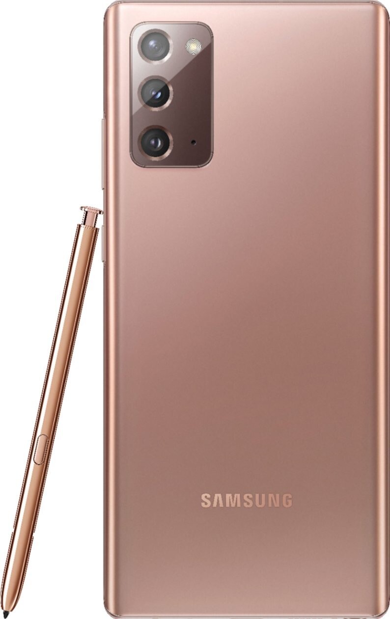 Samsung Galaxy Note 20 SM-N981B/DS 256GB 8GB Dual SIM Unlocked Global Bronze A+