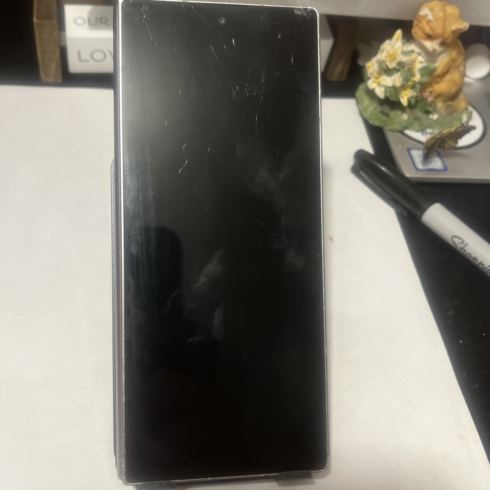 ⚠️READ⚠️ Samsung Galaxy Z Fold6 256GB silver, Factory Unlocked, SM-F956U1, #6412