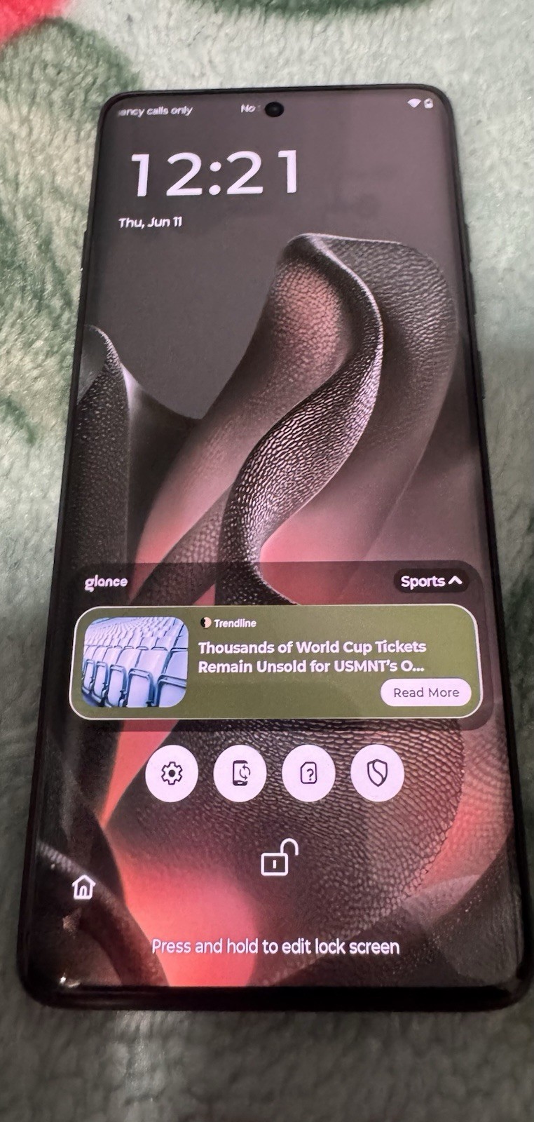 Motorola Edge 2025 Unlocked/XT2519-1 ,Deep Forest 256GB 8GB Ram