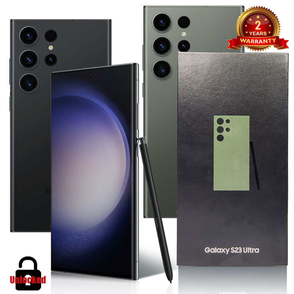 NEW in SAMSUNG GALAXY S23+PLUS/S23 ULTRA 5G Factory Unlocked All colors&memory