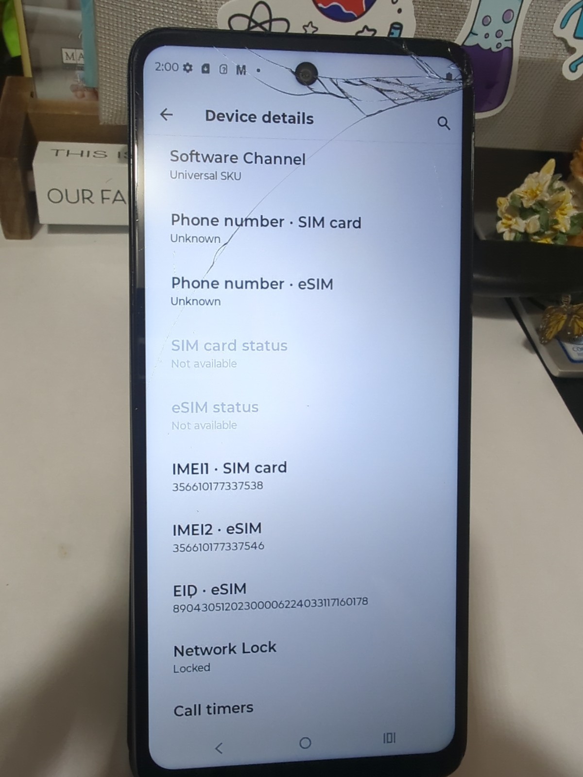 ⚠️READ⚠️ Motorola Moto G 5G (2024), 128GB Green | XT2417-1,#6517