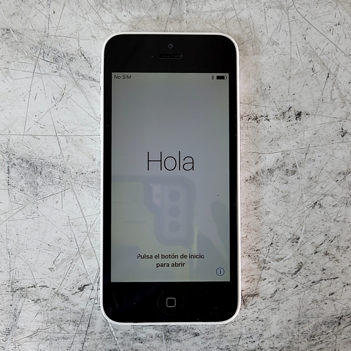 APPLE iPhone 5c A1532 Smartphone WHITE 8GB UNKNOWN CARRIER SEE NOTES