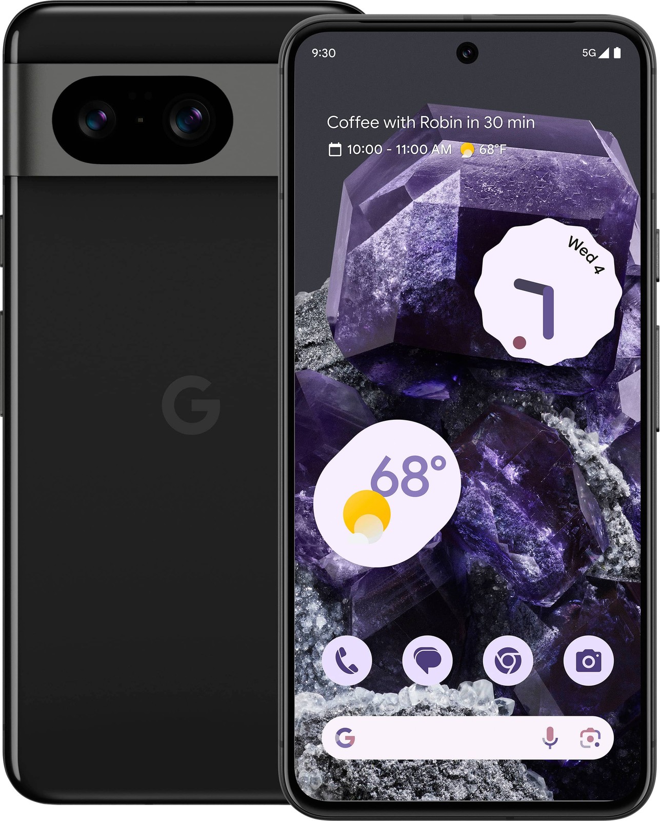 Google Pixel 8 G9BQD (Fully Unlocked) 128GB Obsidian (Good)