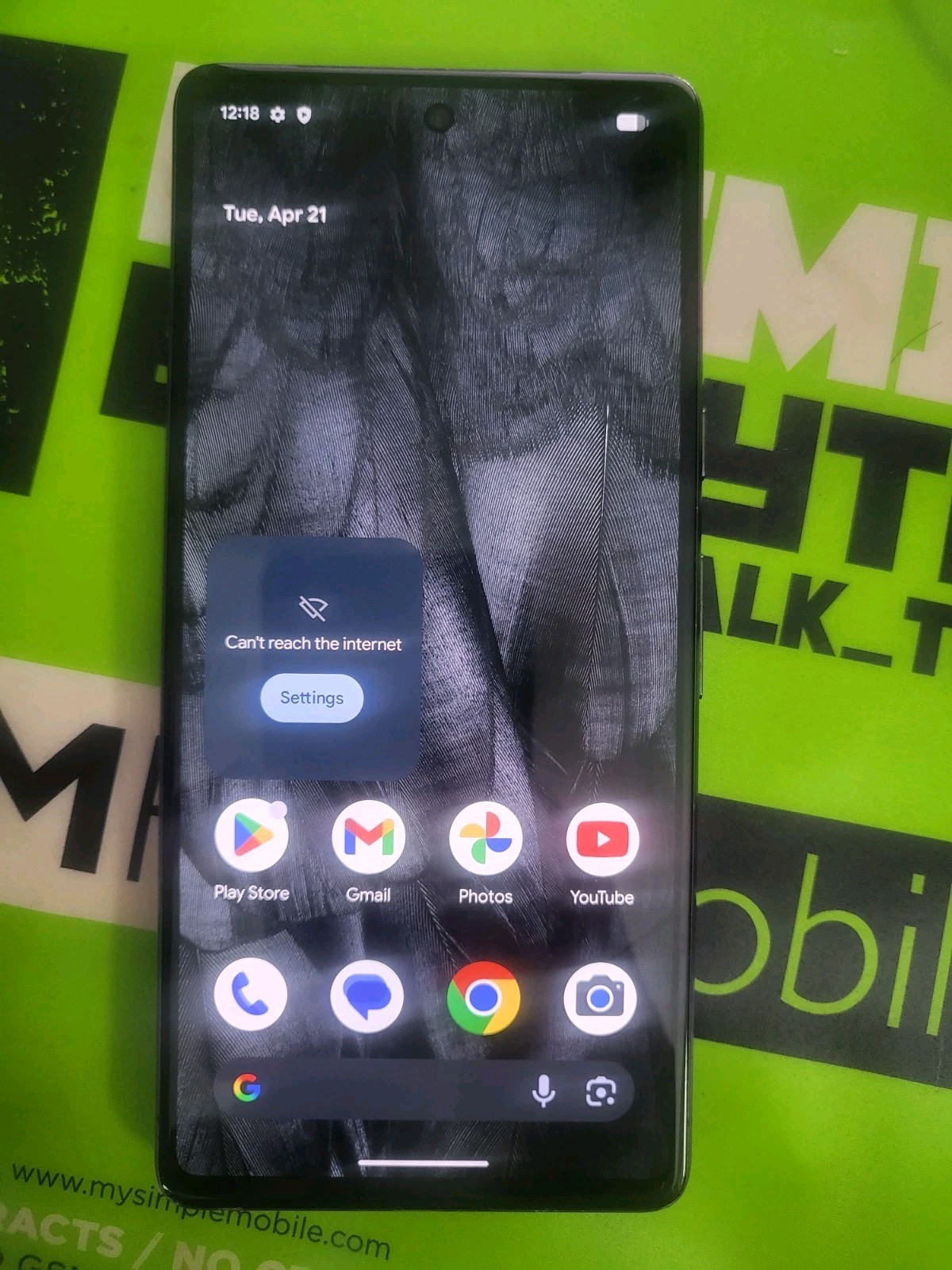 Unlocked Google Pixel 7 GVU6C White 128 GB B Grade 67
