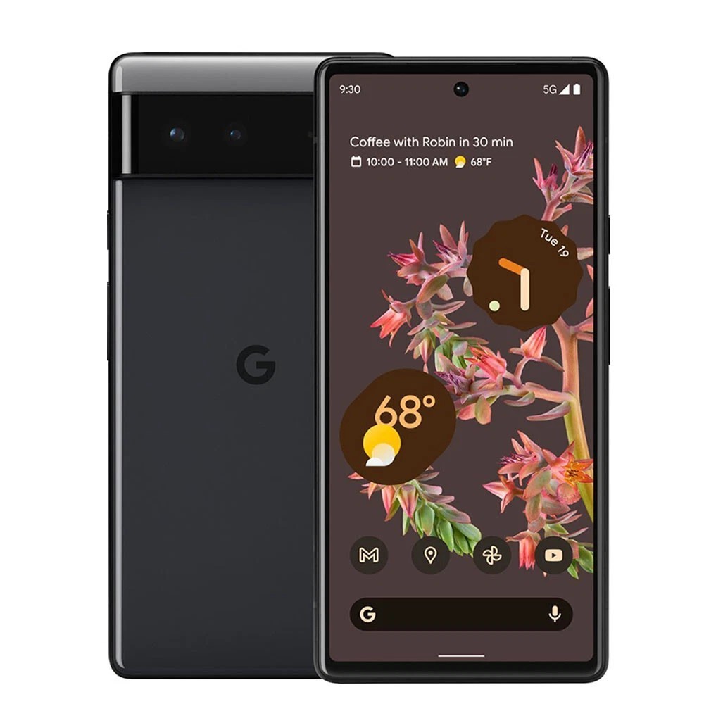 Google Pixel 6 128GB Unlocked Stormy Black Very Good Refurbished