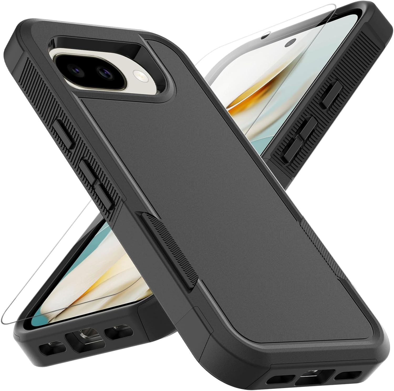Google Pixel 10A Case: Dual Layer Protective Heavy Duty Shockproof Cover 2026