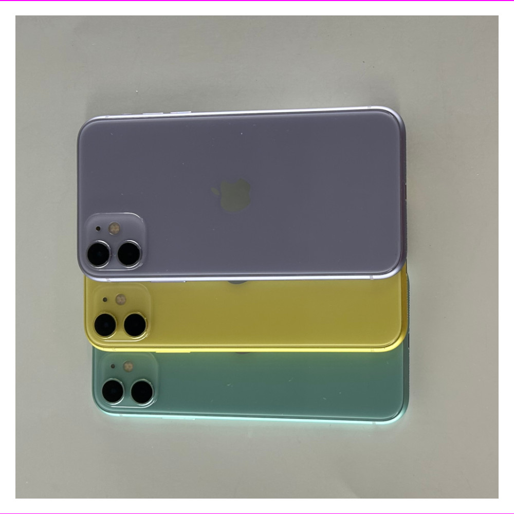 Apple iPhone 11 64GB/128GB – White, Yellow, Green, Unlocked, AT&T – Good