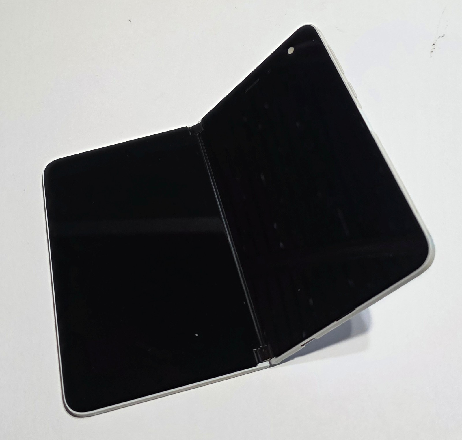 Original Glacier White Microsoft Surface Duo 128GB Unlocked Android Phone Only