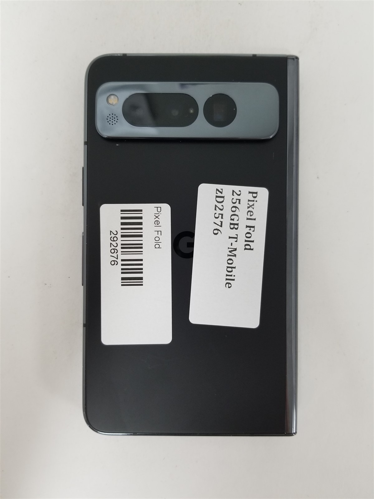Google Pixel Fold 256GB Black G9FPL (T-Mobile) Damaged zD2576
