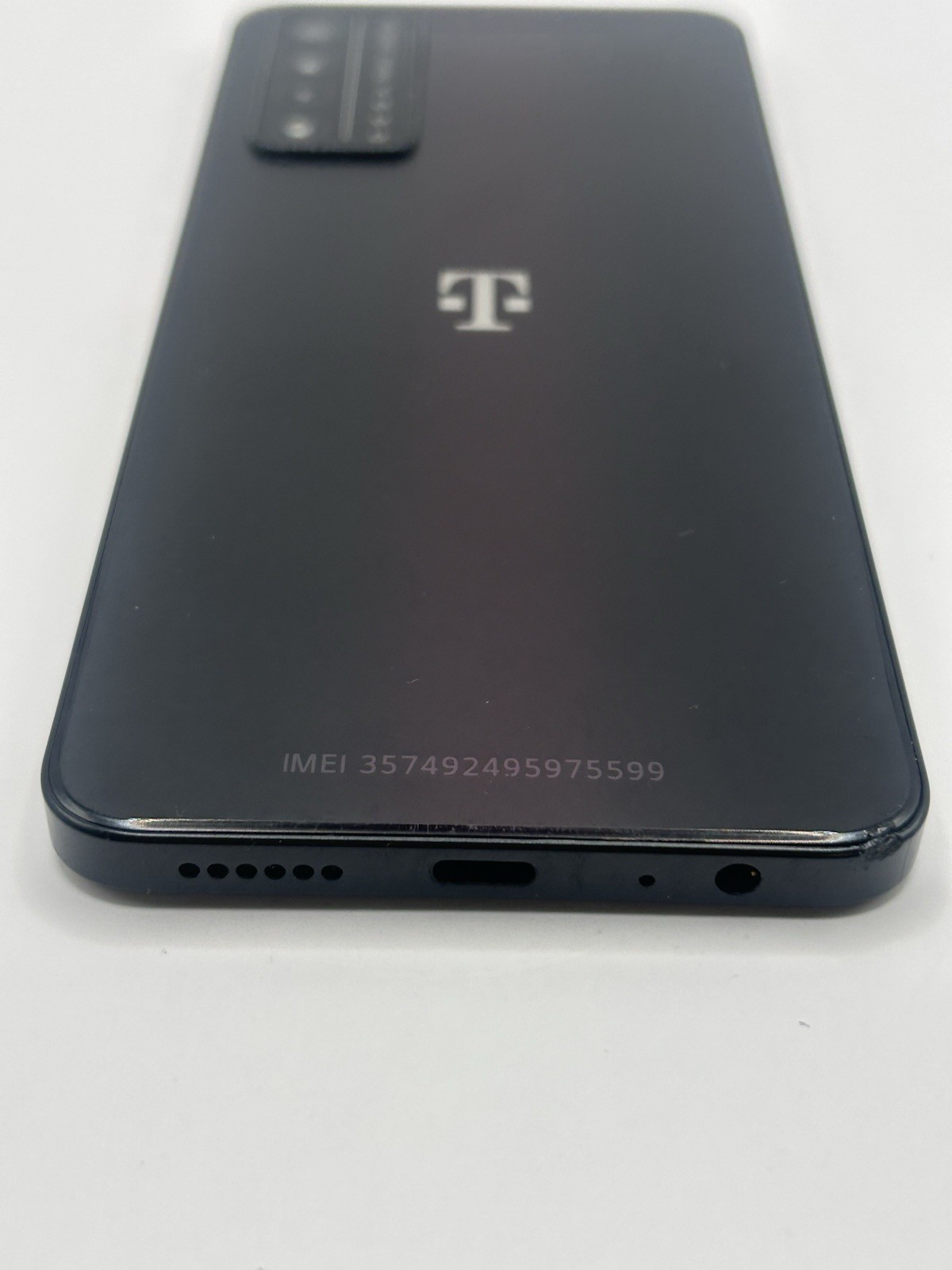 T-Mobile REVVL V+ 5G Smartphone Locked Cracked Screen Parts Repair Red Triple