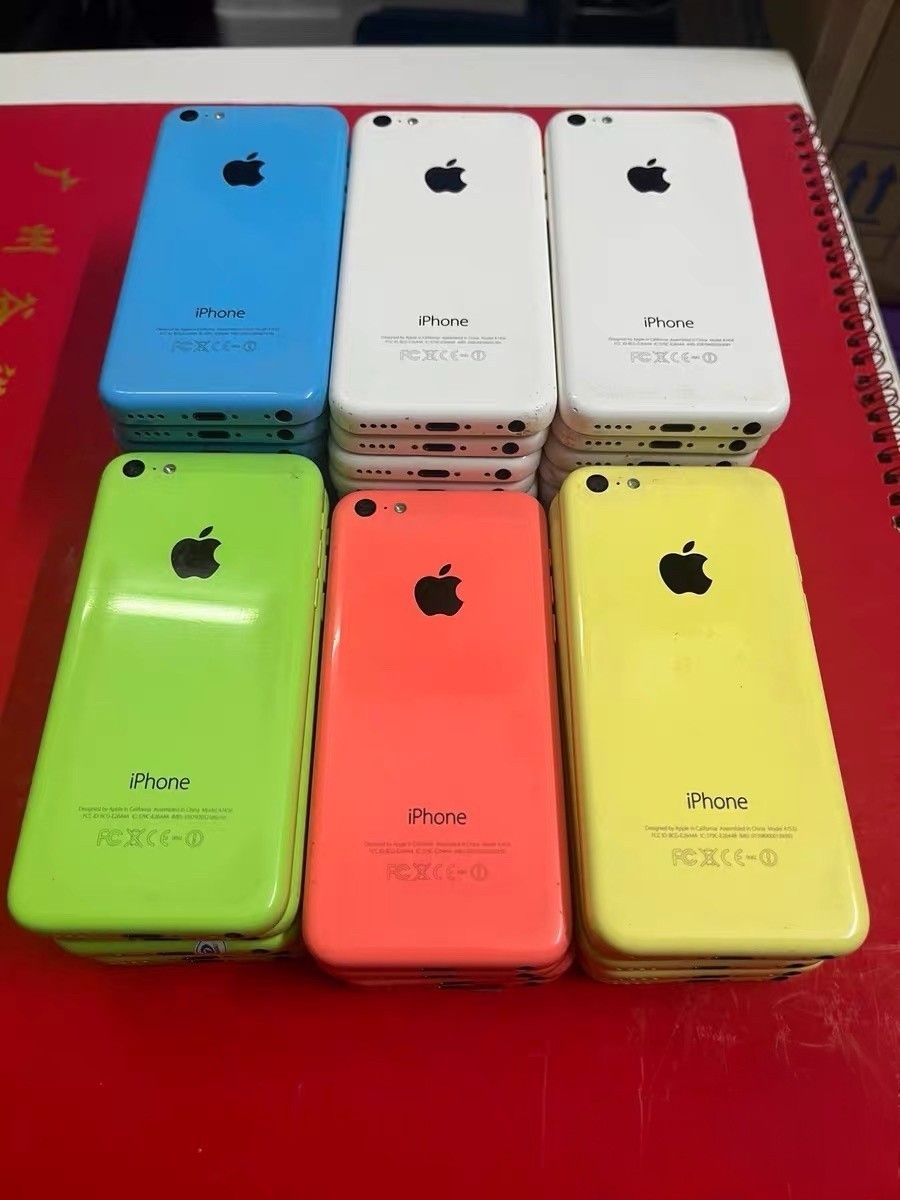 Apple iPhone 5C UNlocked8/16/32GB BLUE/GREEN/PINK/WHITE/ YELLOW New Battery