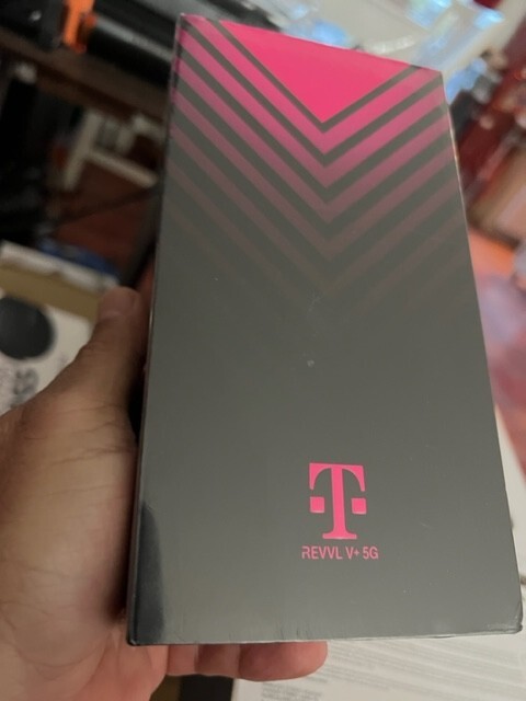 BRAND NEW Metro by T-Mobile REVVL V+ 5G, 64GB, Nebula Black – Prepaid Smartphone