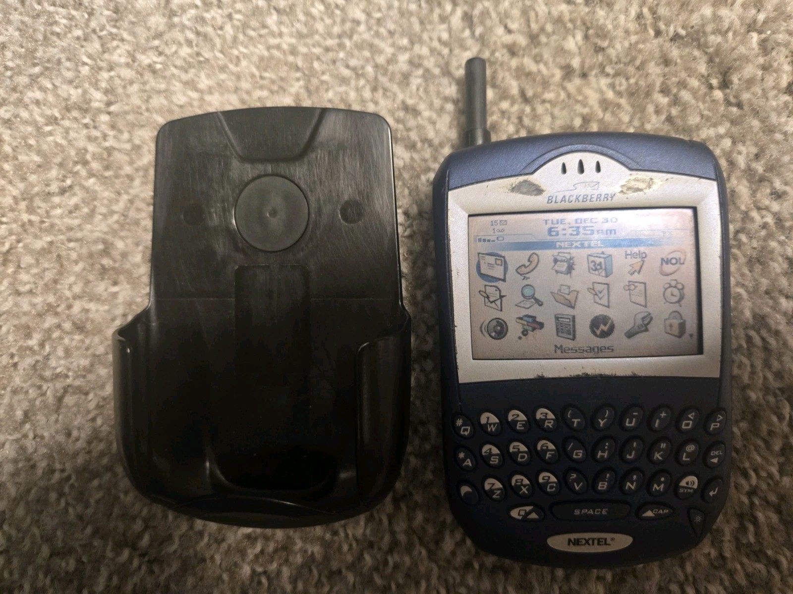 Nextel Blackberry 7510 Wireless Speaker Phone W/ Box And More