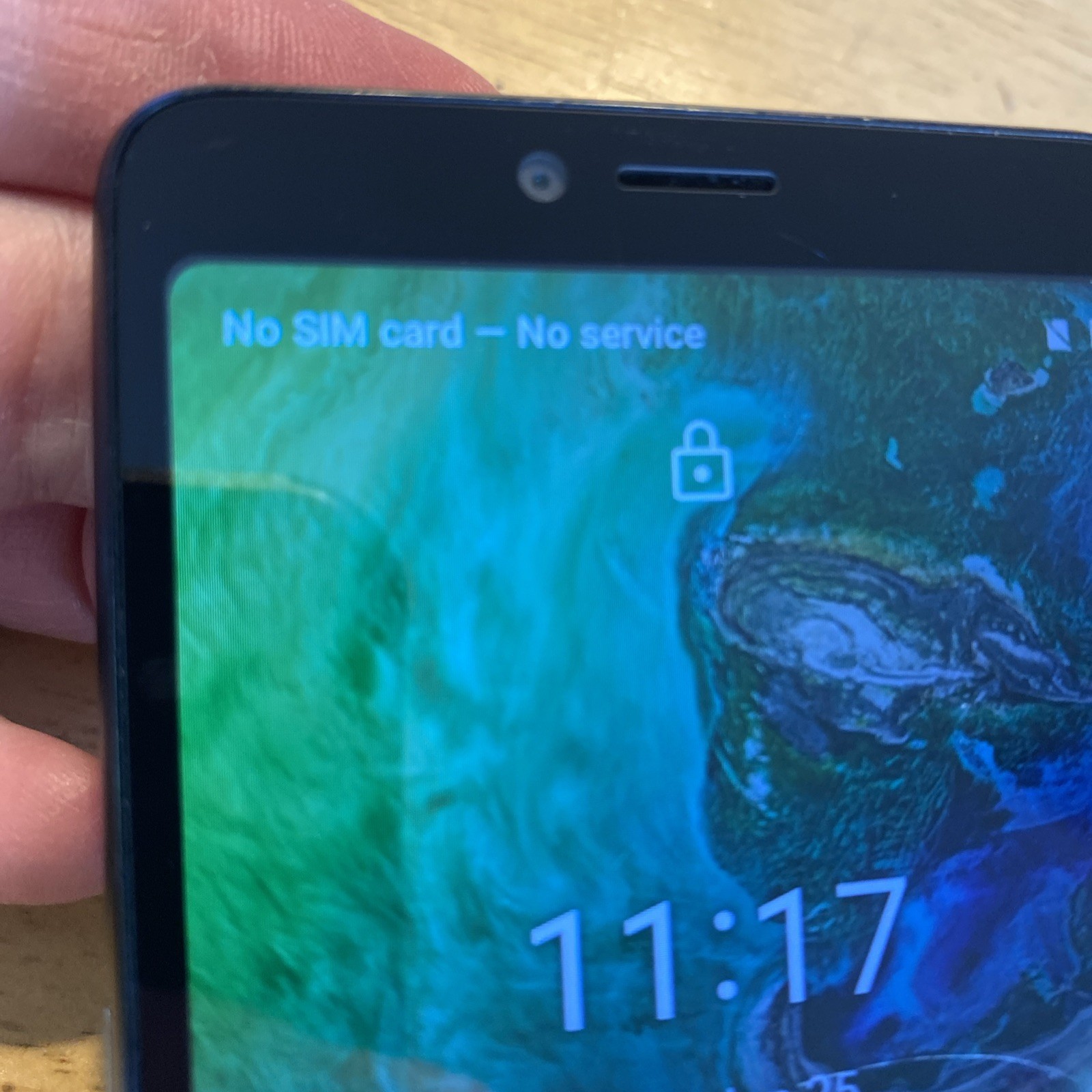 TCL Tracfone Smartphone Locked No Sim Card As Is. No Returns