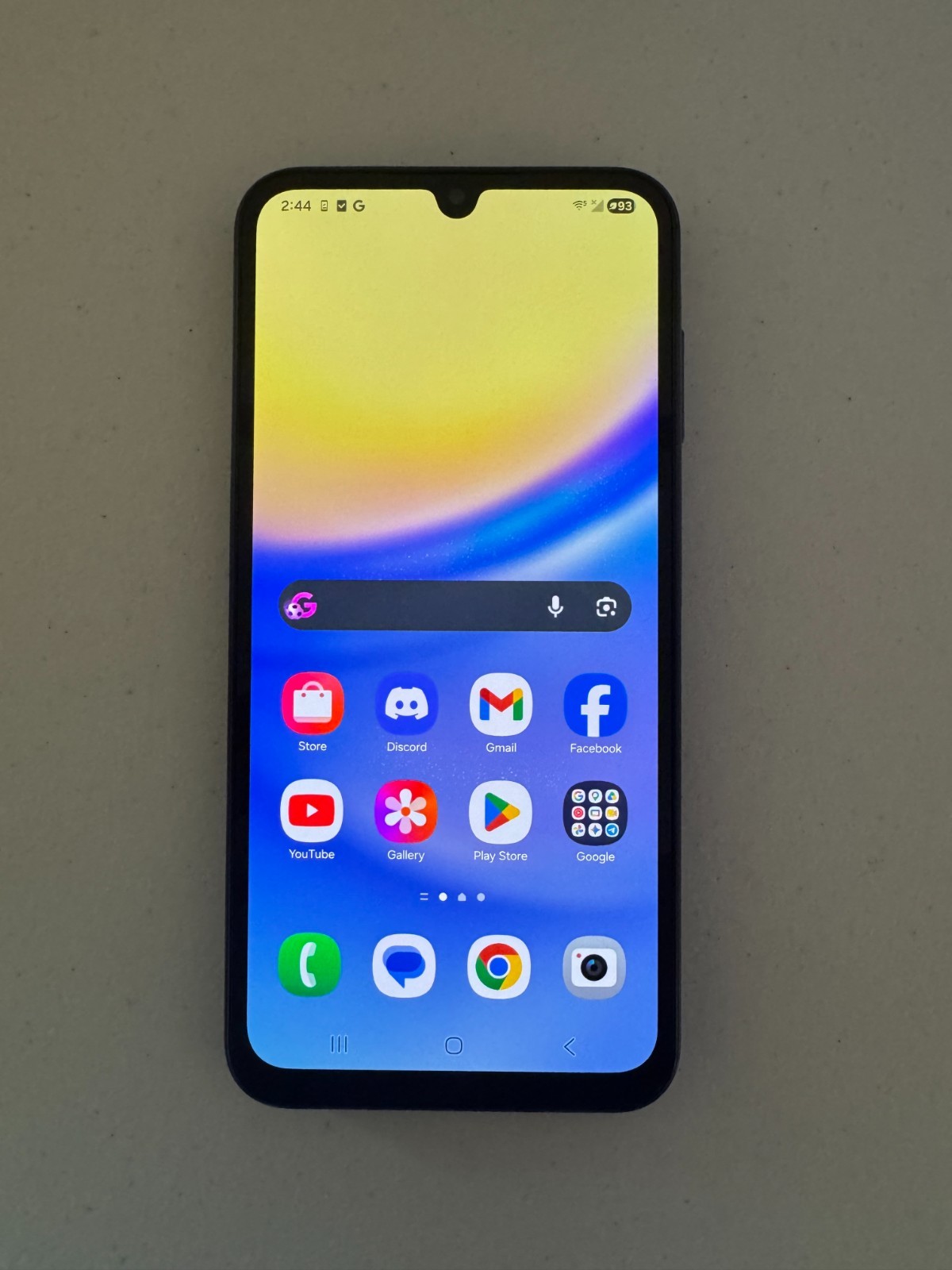 Samsung Galaxy A15 5G Blue 64gb TracPhone AMOLED Excellent Condition