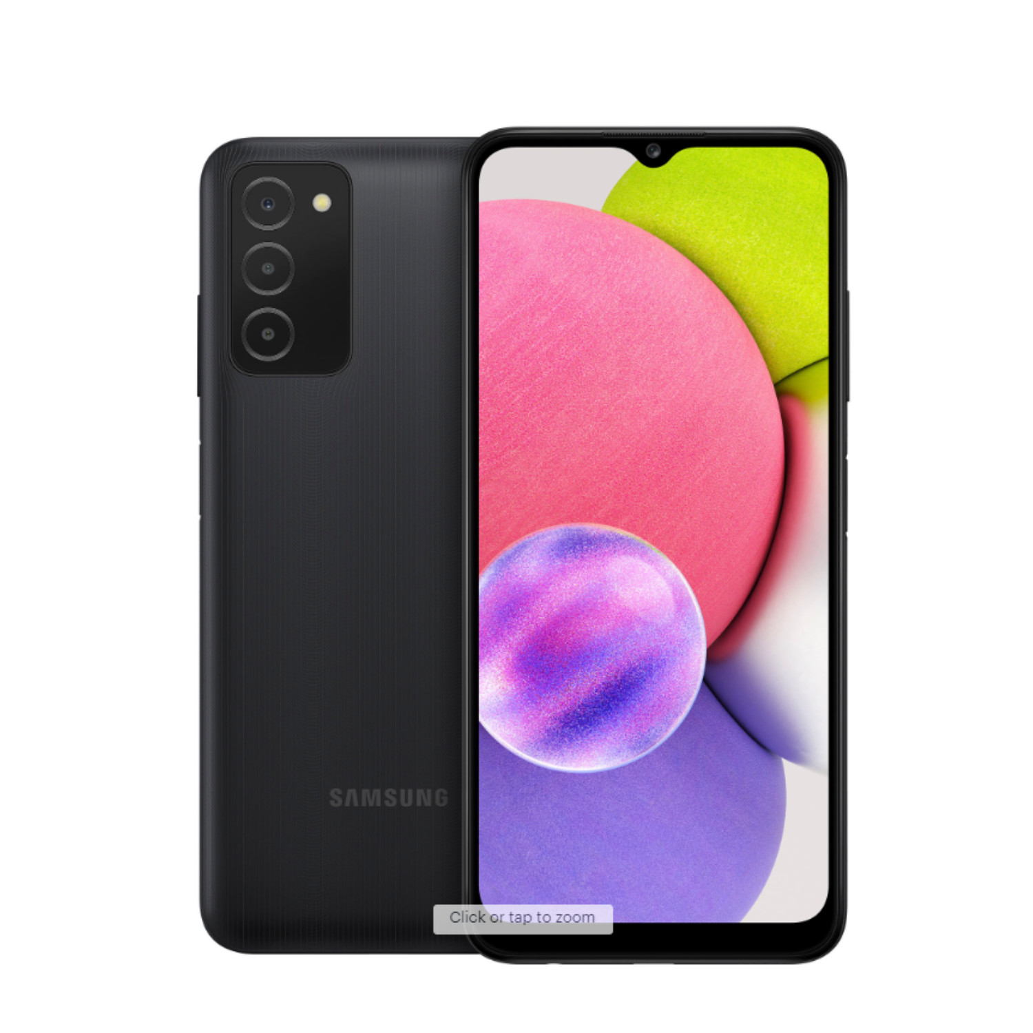 Samsung Galaxy A03s SM-A037U1/DS – 32GB – Black (Unlocked)