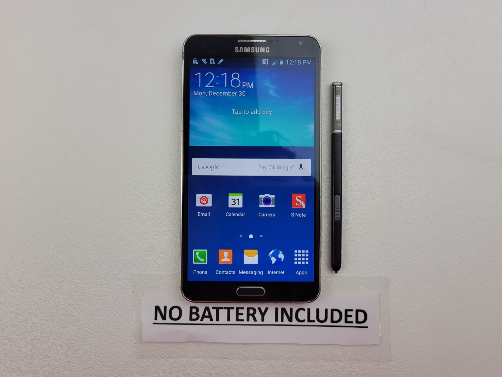 Samsung Galaxy Note 3 (SM-N900A) 32GB (AT&T) Smartphone – Clean IMEI – H3600