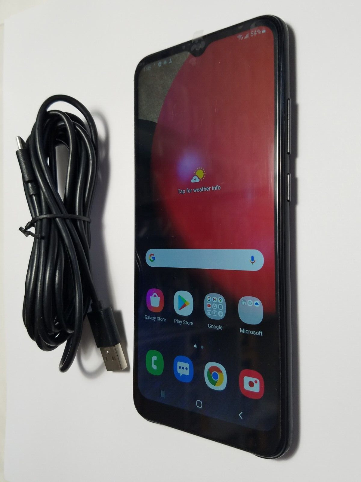 Samsung A02S SM-A025U Android 5G Cell Phone For Simple Mobile State Tracfone