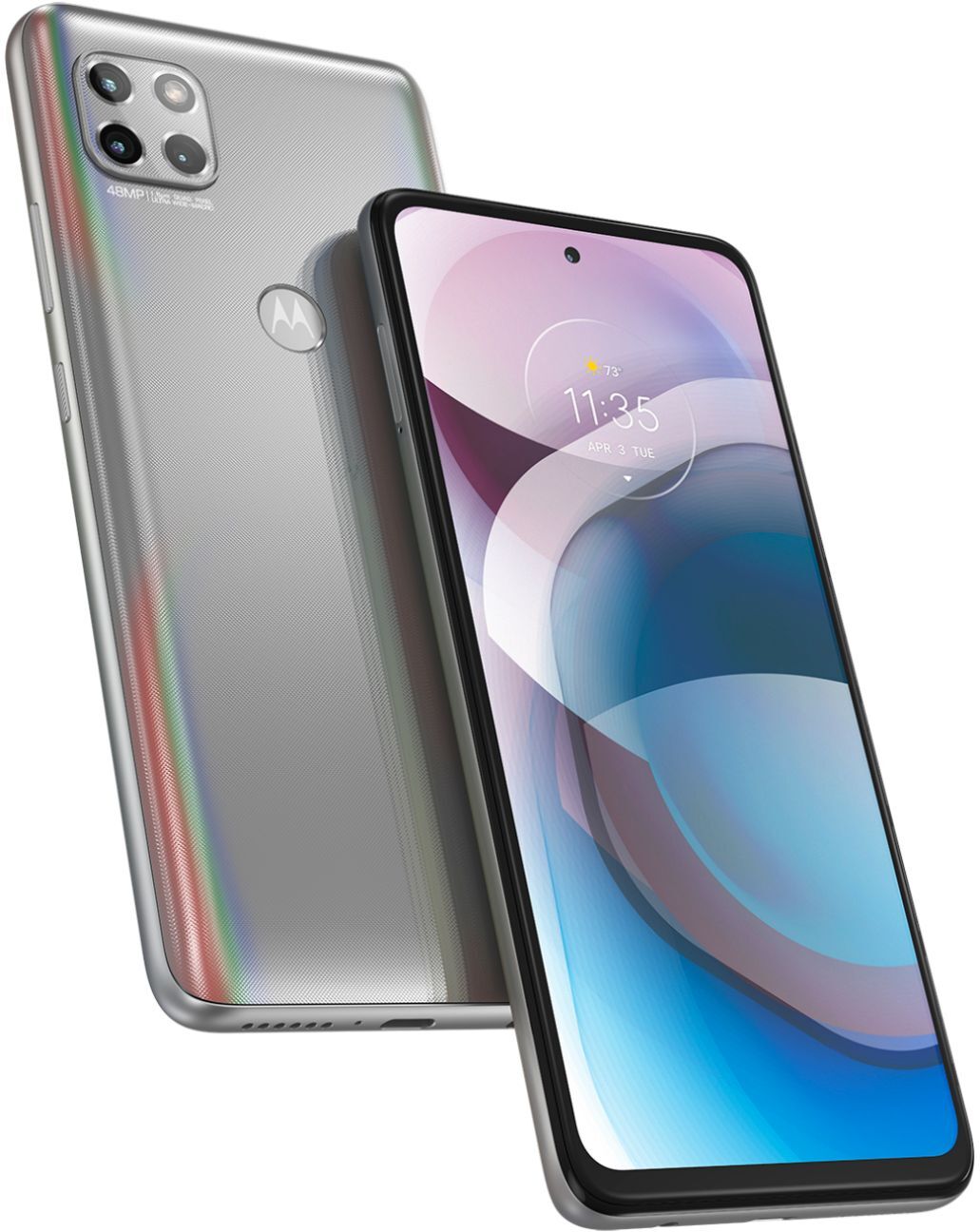 Motorola One 5G Ace 2021 XT2113 128GB 48MP Global Unlocked Smartphone Silver