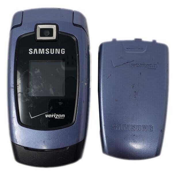 Samsung Snap Verizon Flip Clamshell Phone SCH-U340 Speakerphone MP3 Simple Easy
