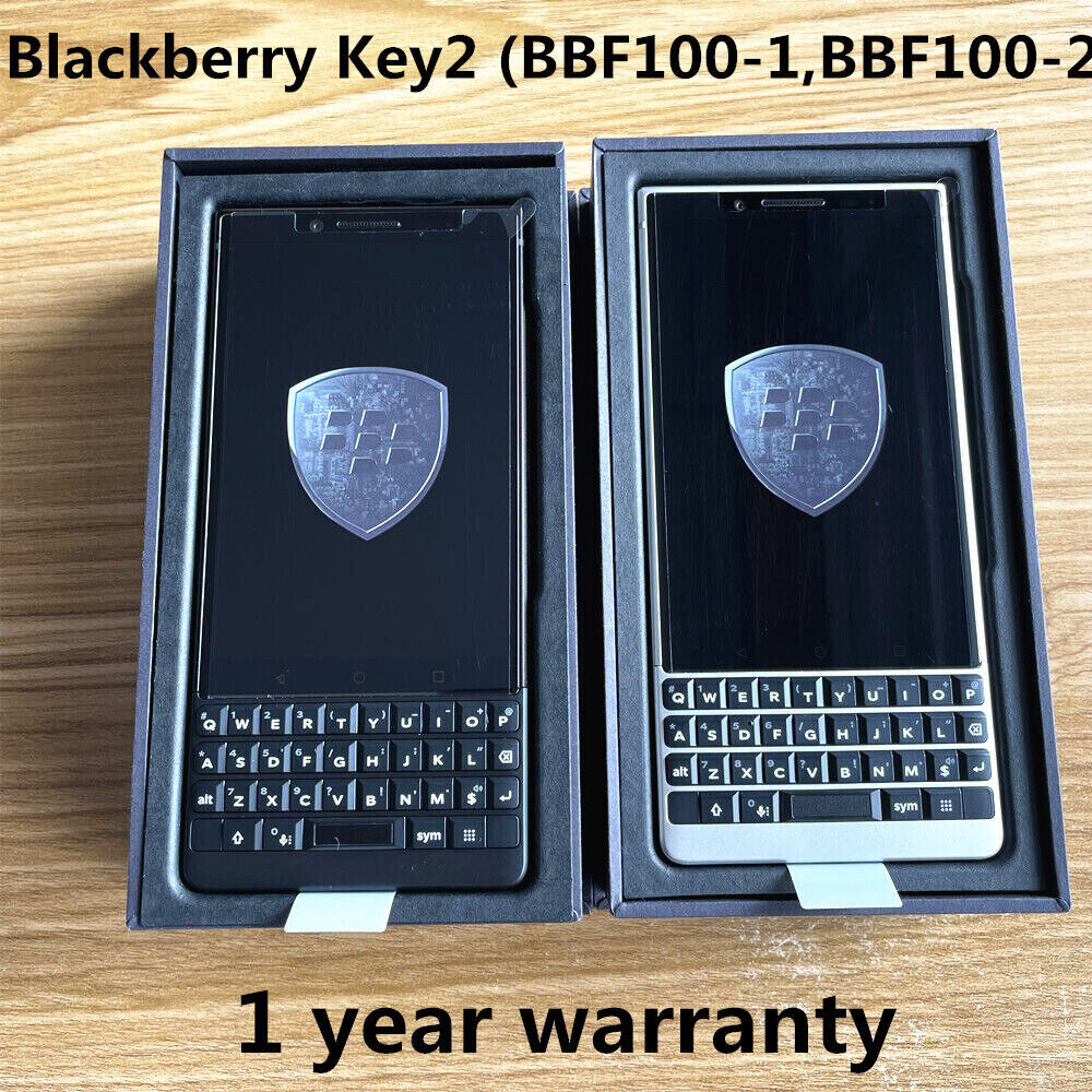 Blackberry Key2 BBF100-2 BBF100-1 BBF100-4 64GB Unlocked Smartphone New Sealed