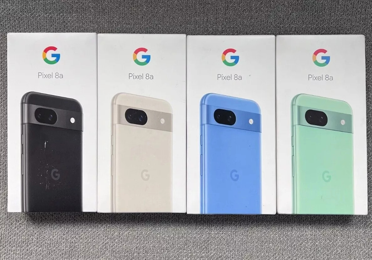 Google Pixel 8a 5G Google Tensor G3 8+128GB With Advanced Pixel Camera Original