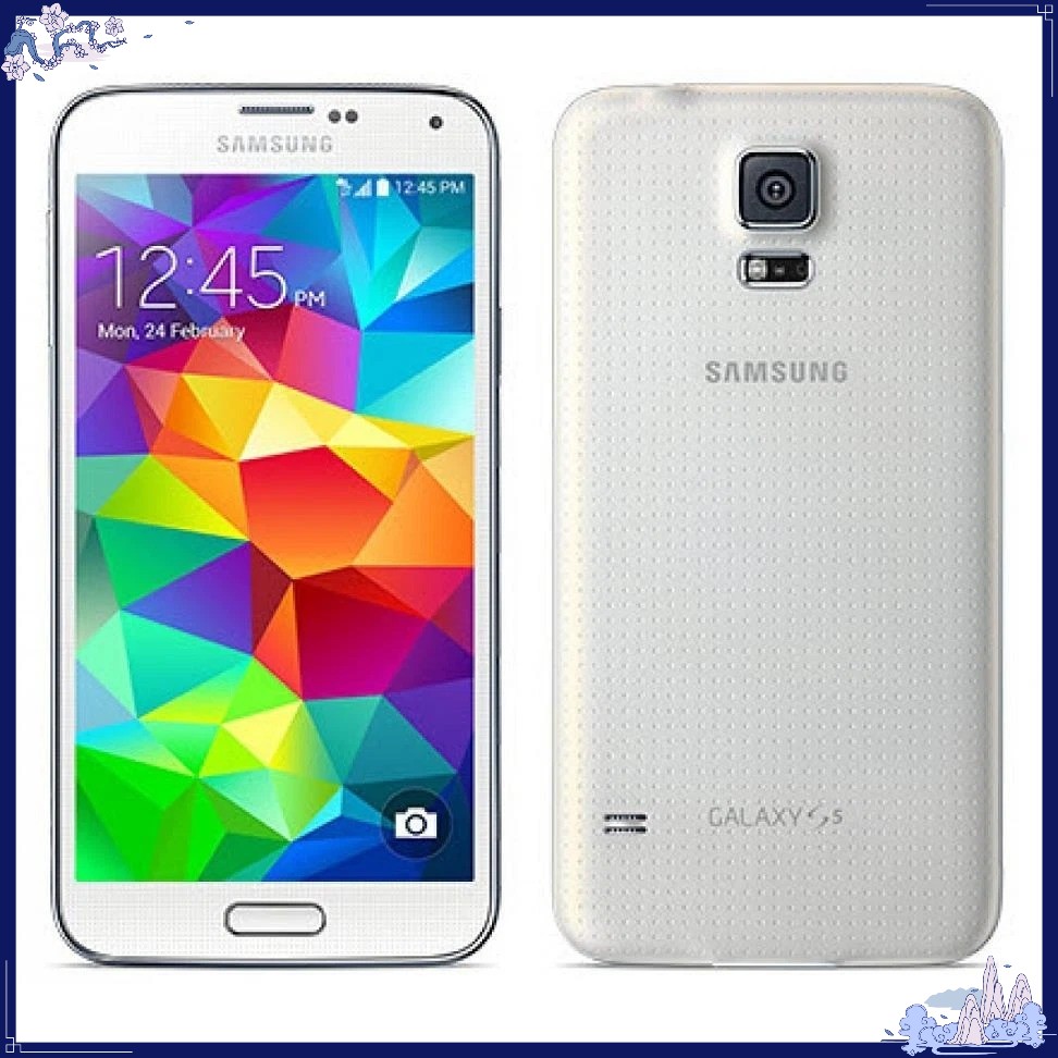 Original Samsung Galaxy S5 SM-G900 16GB Unlocked 4G LTE Moderate Condition White