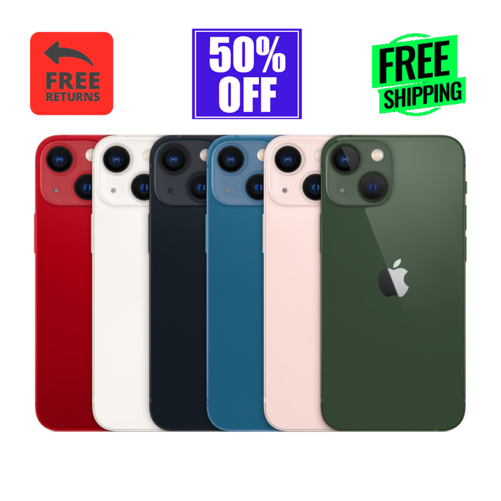 Apple iPhone 13 5G LTE 128GB 256GB GSM Unlocked Verizon AT&T US Cellular