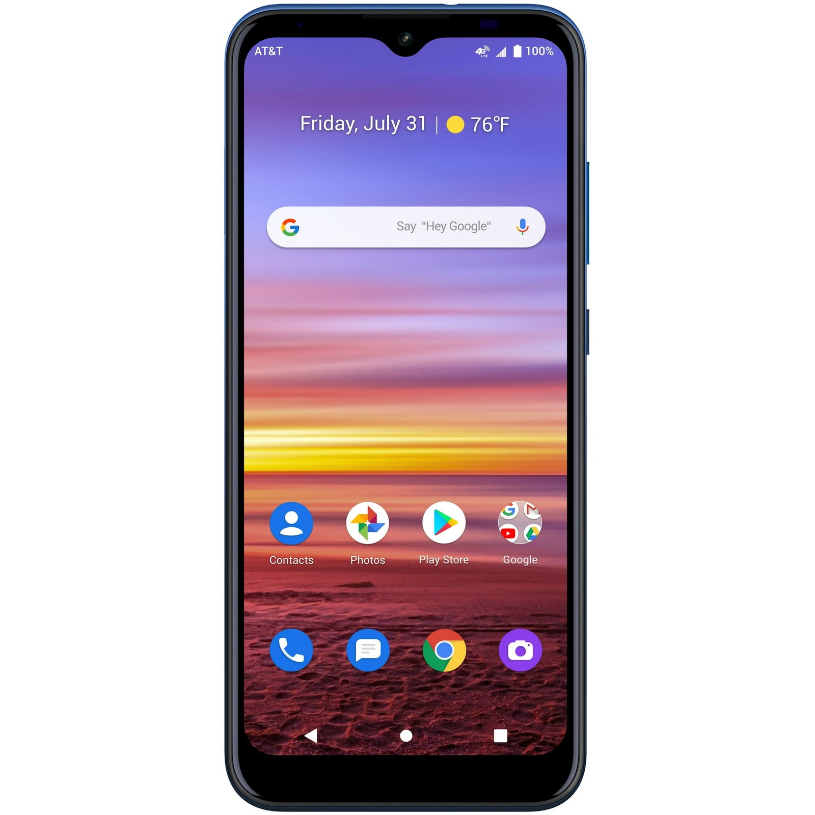 AT&T Radiant Max 4G LTE 6.5″ 32GB 13MP GSM Unlocked (U705AA)(Cobalt Blue)
