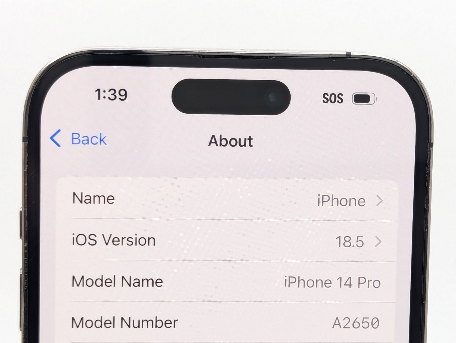 Apple iPhone 14 Pro A2650 256GB Fair Condition | Deep Purple | UNLOCKED