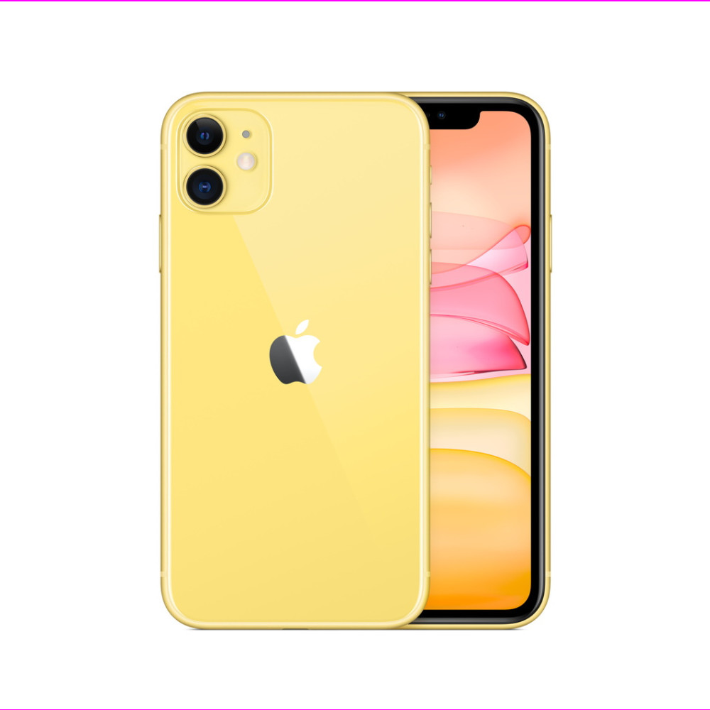 Apple iPhone 11 64GB/128GB – White, Yellow, Green, Unlocked, AT&T – Good