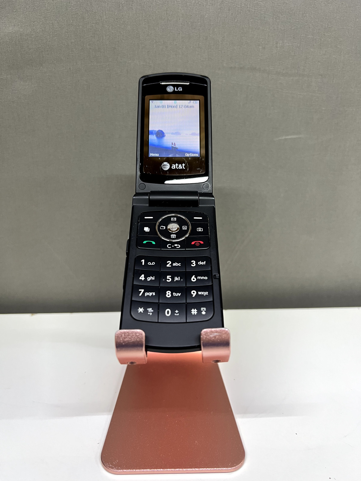 LG CU515 – AT&T GSM/3G Flip Phone – 1.3 MP Camera – microSD Slot