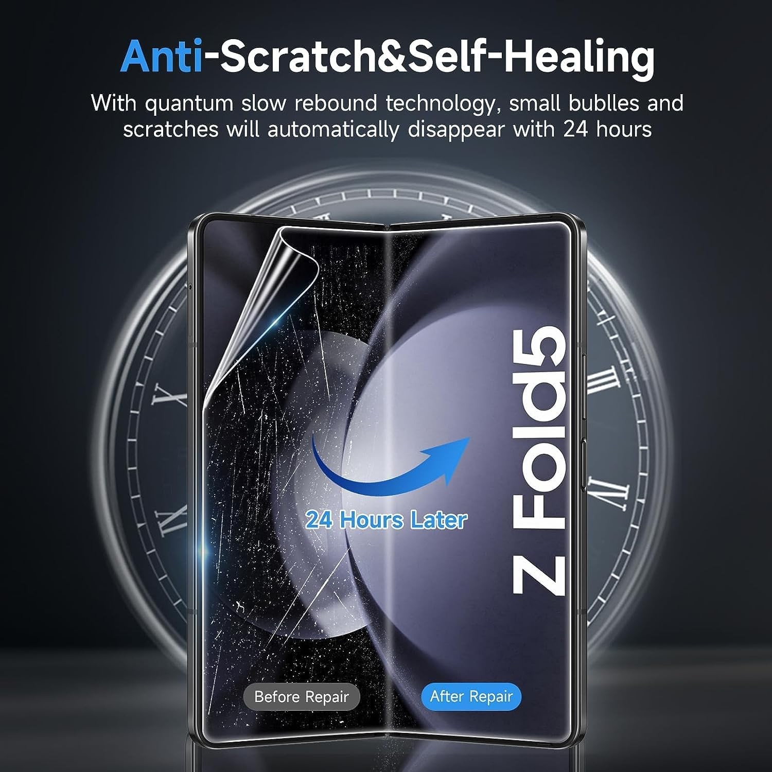 2PCS Tempered Glass Front Screen Protector & Camera Lens Protector for Samsung G
