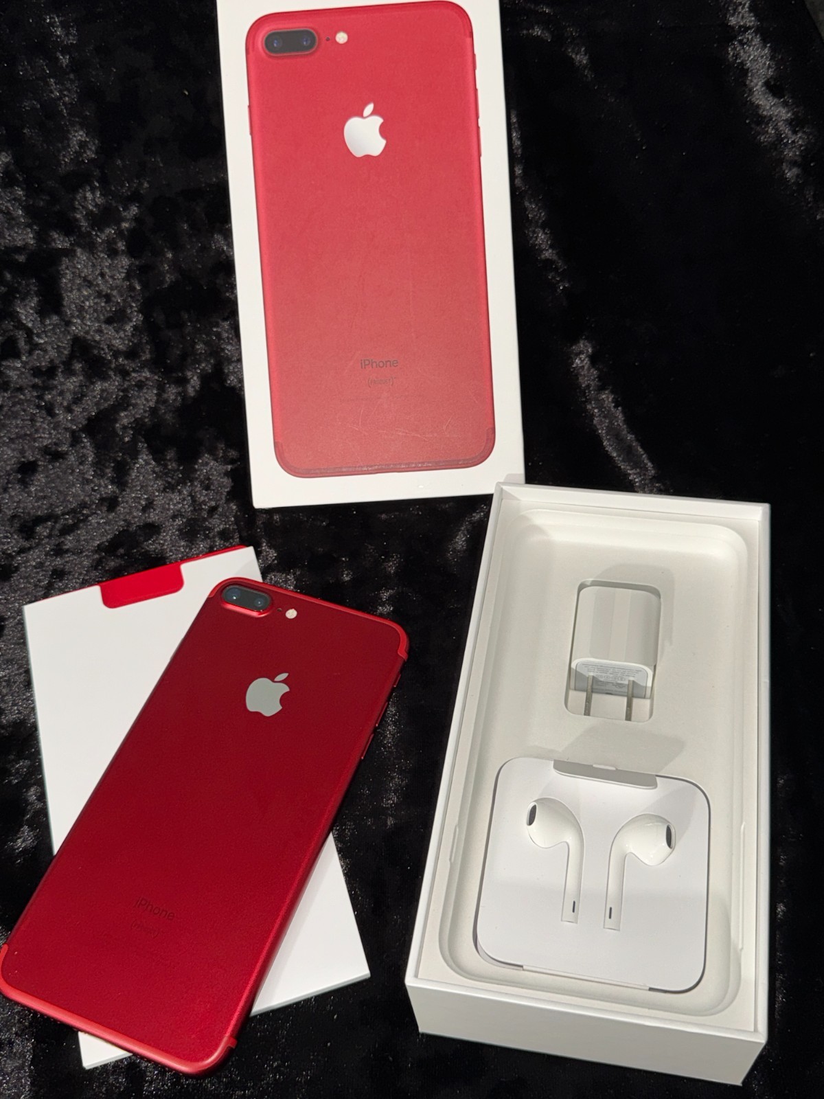 iPhone 7 Plus RED – A1784 – Wi-Fi + Cellular LTE – VGC – Includes Box