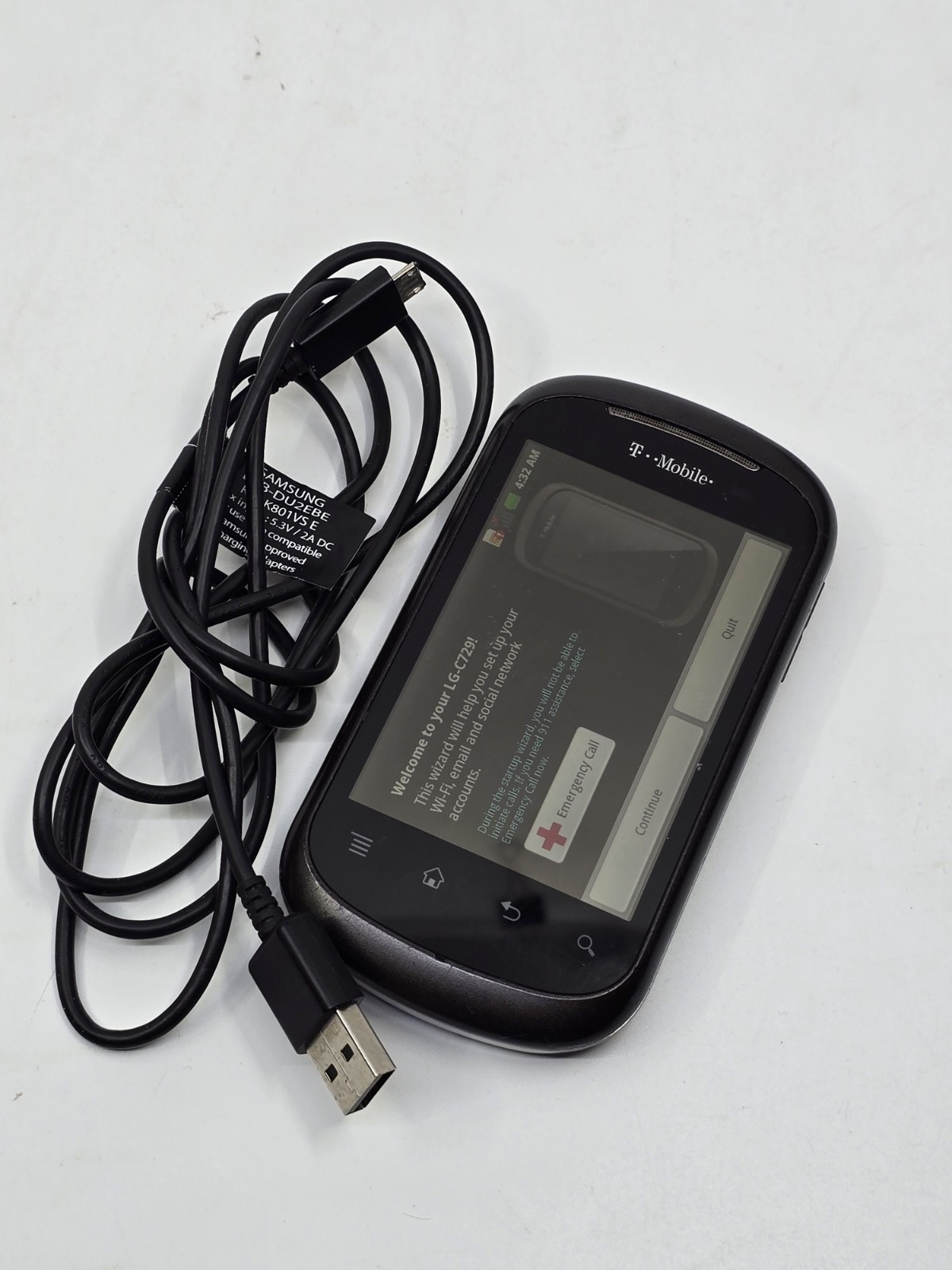 LG Double Play C729 3G Slider Smartphone 5.0 MP Camera Slide Keyboard *READ*