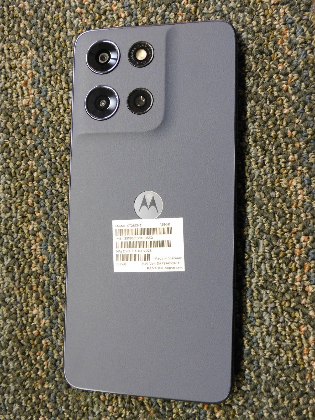 Motorola Moto G XT2613-3 2026 128GB 6.7″ (AT&T Prepaid) Excellent Condition