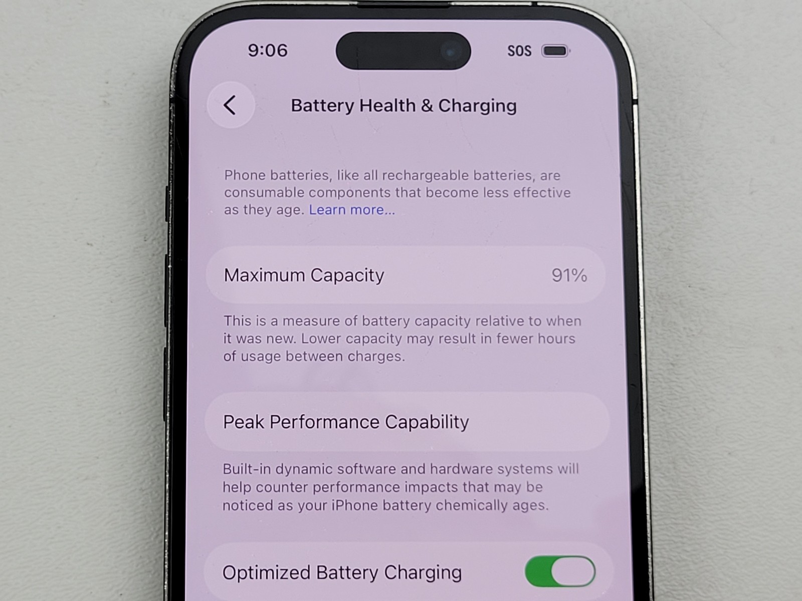 Apple iPhone 14 Pro (A2650) 128GB – Black (Viaero Wireless) – POOR CONDITION
